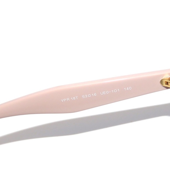 Prada 18T 18 UE0-1O1 53 Pink Havana Eyeglasses - Picture 4 of 5
